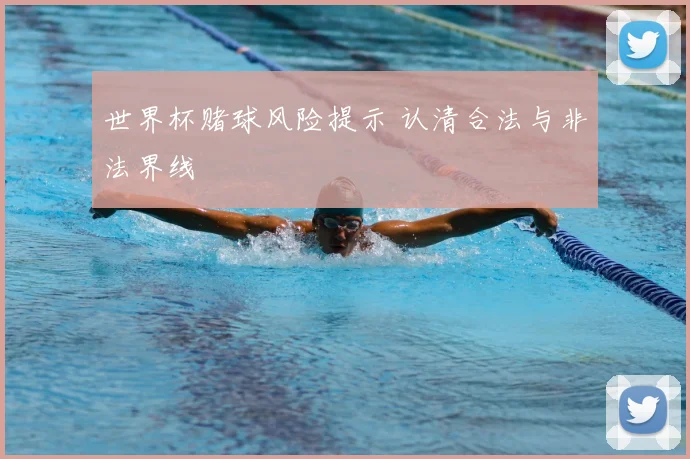 世界杯赌球风险提示 认清合法与非法界线
