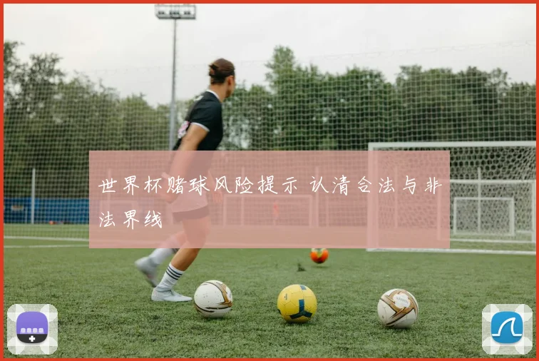 世界杯赌球风险提示 认清合法与非法界线